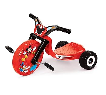 三輪車　ほぼ未使用品のステップ付き　ミッキーマウス 三輪車 ほぼ未使用品のステップ付き ミッキーマウス - メルカリ